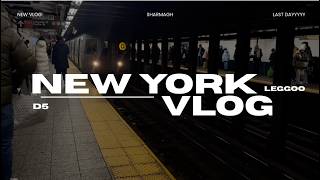 NYC Day 5: Bagels, Airport Chaos &amp; The End of the Trip 🥯✈️