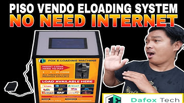 OFFLINE PISO VENDO ELOADING SYSTEM | POWERED BY DAFOXTECH