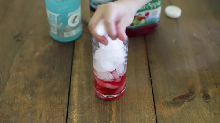 Red, White, & Blue Layered Drink Recipe