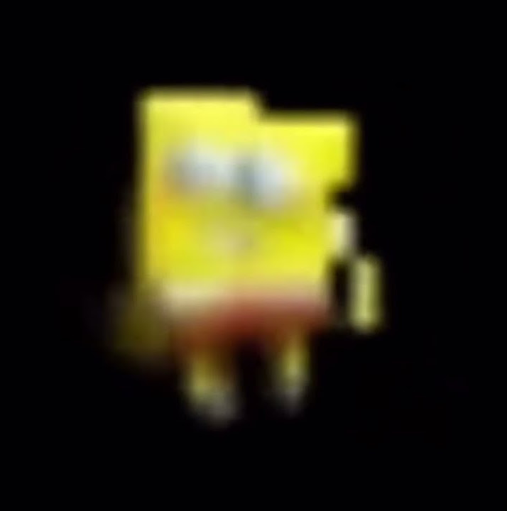 Low quality spongebob dancing to “Happy” by Pharrell Williams