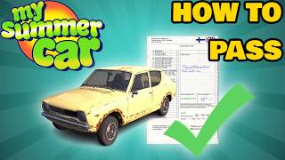How To Pass The Inspection In MY SUMMER CAR