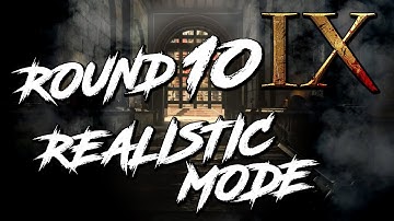 GETTING TO ROUND 10 ON REALISTIC MODE | SOLO | IX | COD BLACK OPS 4 ZOMBIES