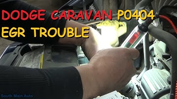Dodge Caravan / Chrysler Town & Country EGR Code P0404