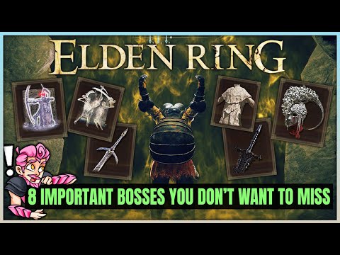 Elden Ring - 8 IMPORTANT Optional Bosses You Don&rsquo;t Want to Miss - Hidden Weapons & Armor Location!