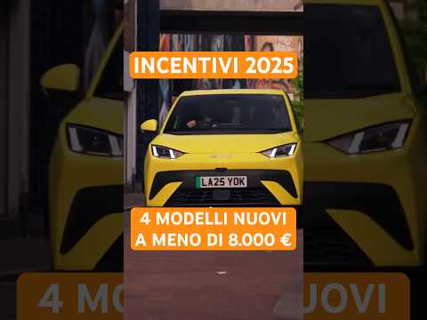 INCENTIVI? Con 7.900 € ti fai l'AUTO NUOVA! #incentiviauto2025 #automobileit #matteovalenza