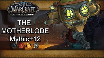 BFA MYTHIC+ SEASON 2 | The Motherlode +12 IN TIME | Mistweaver Monk PoV | New affix: REAPING