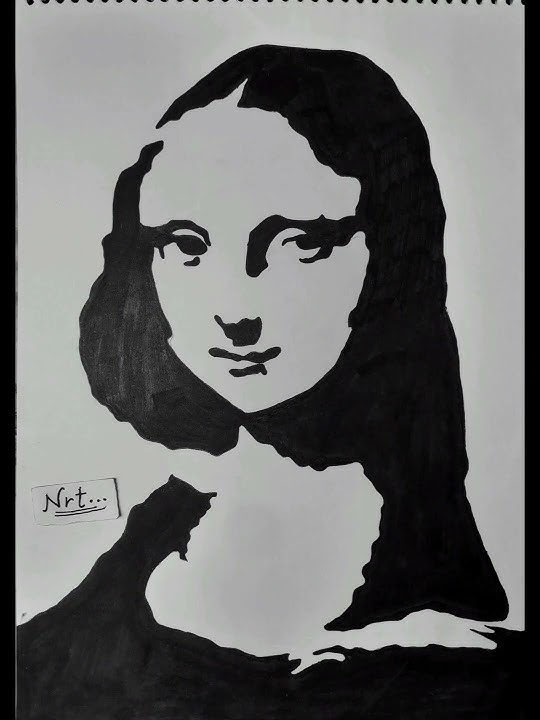 monalisa made by artverse...#trending #art #monalisa #new #shorts