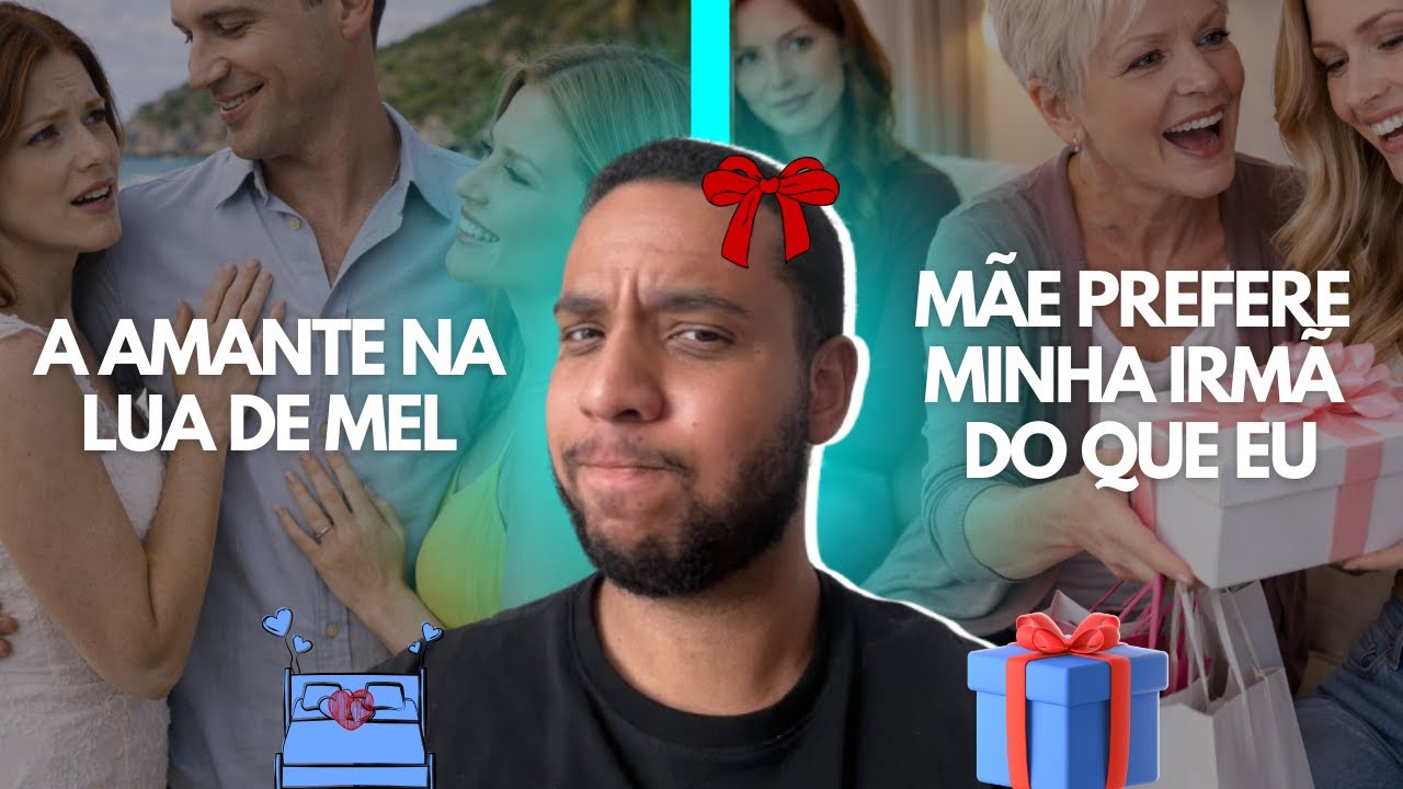 AMANTE NA LUA DE MEL + MÃE PREFERE MINHA IRMÃ DO QUE EU - HISTÓRIA COMPLETA