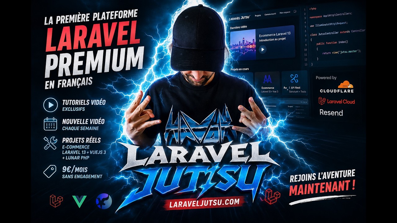 La plateforme Laravel que personne n'avait faite en français (jusqu'à aujourd'hui)