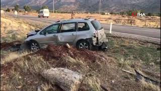 Nurhakta Trafik Kazası 9 Yaralı