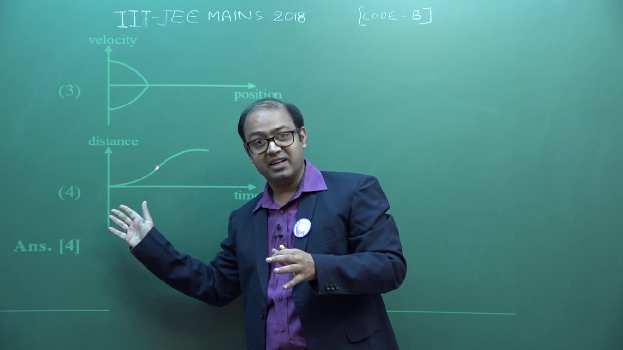 JEE Main 2018 Video Solutions Physics Ques. 26 to 30 (Paper Code - B)