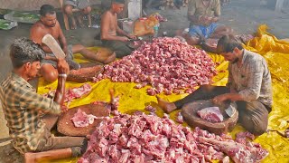 400Kg Goat Meat Cutting For Wedding Biryani