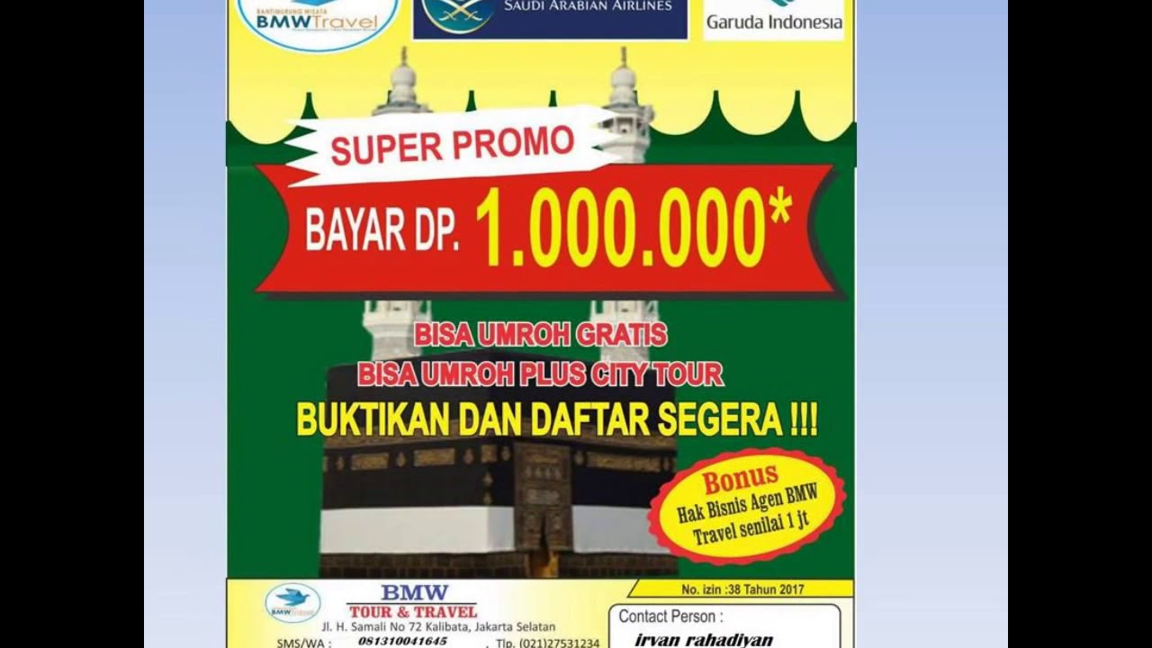 Harga Umroh Contact Person 081310041645 YouTube