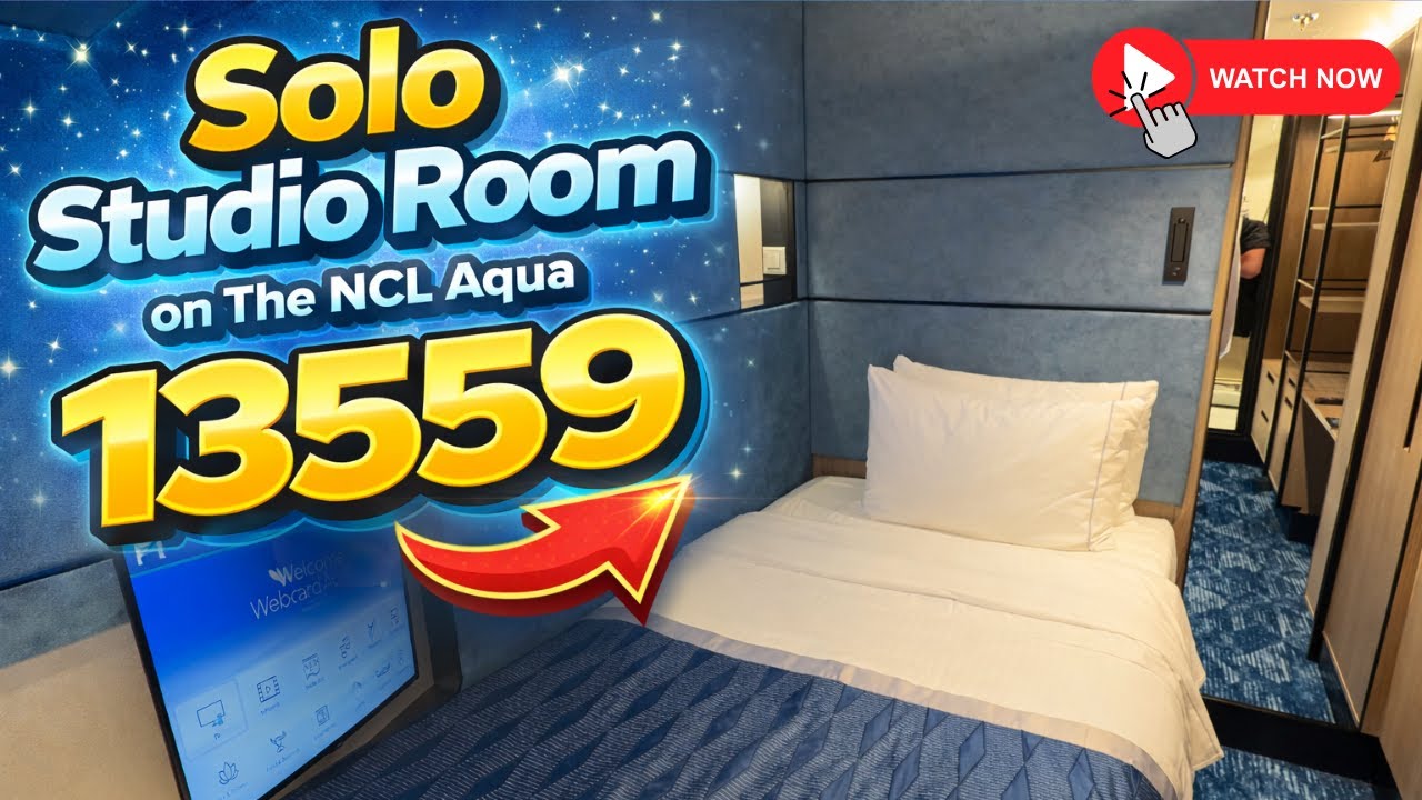 Обзор каюты NCL Aqua Studio 13559 — стоит ли эта крошечная каюта своих денег?