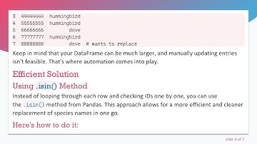 How to Efficiently Replace Values in a Pandas DataFrame Based on ID