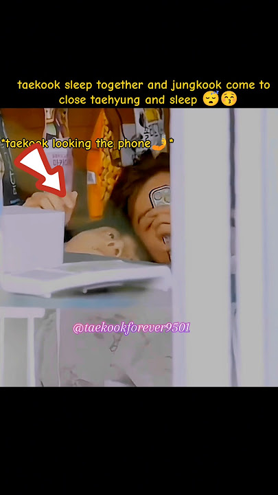 Taekook sleep together and Taehyung jungkook come close#shorts#taekook#ytshorts#trending#shortsfeed