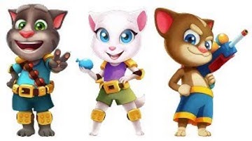 TALKING TOM CAMP Gameplay Part 1 - Getting Started (iOS Android)