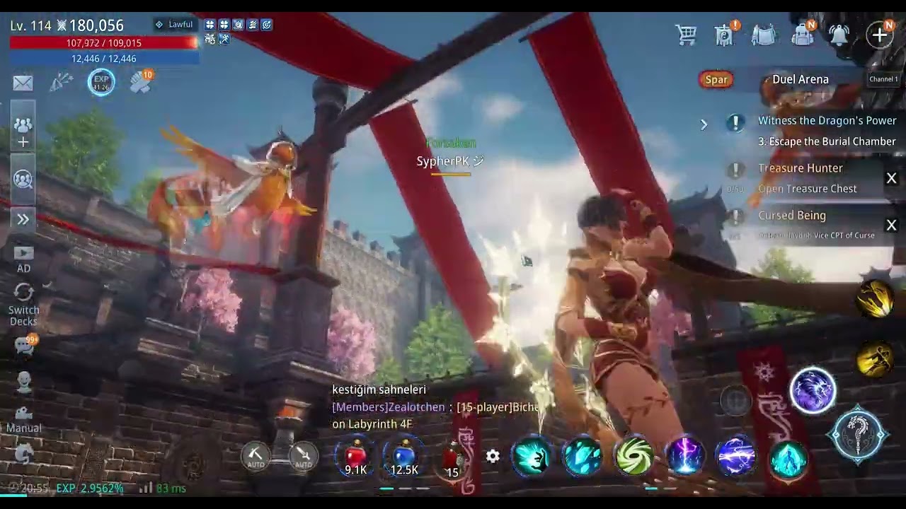 MIR4 Warrior VS Sorcerer - SypherPK MIR4