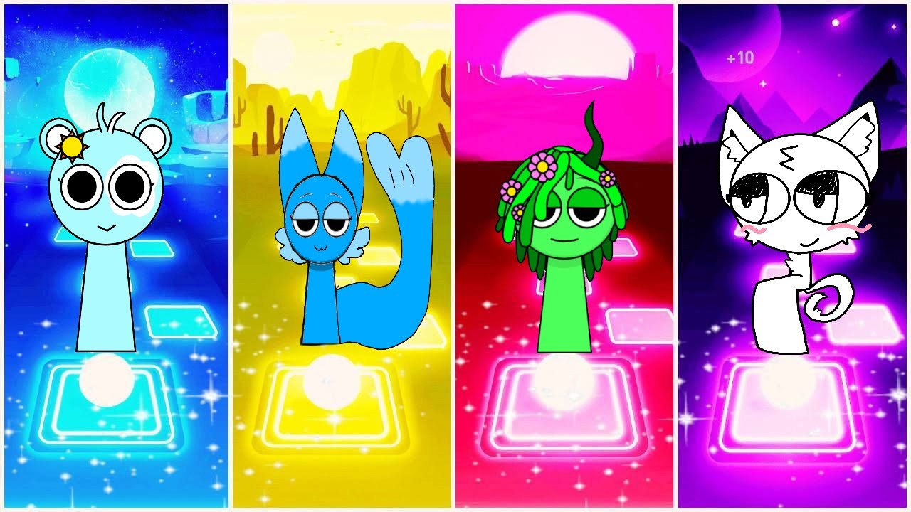 Sprunki Incredibox Tiles Hop Coffin Dance Edm Rush Meme | Crashes & Music Gameplay 2025