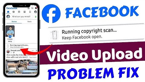 Facebook running copyright scan Today || Remove Running copyright scan in facebook Today Problem