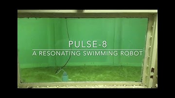 Flexible robot uses resonance to swim quickly and efficiently