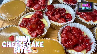 Mini Cheesecakes Recipe Tasty Made From Scratch - Recipe