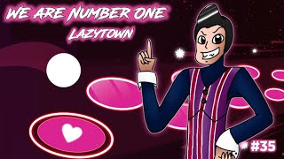 We Are Number One - LazyTown | Rush Tiles Magic Hop | BeastSentry screenshot 1