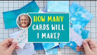 YET ANOTHER WAY to Use Up Your Scraps! How Many Cards Can I Make Todau [2025/069]