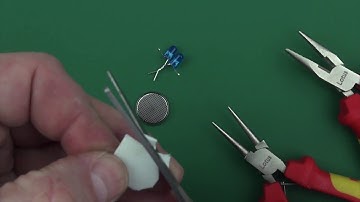 blinkybug 04 leds op batterij plakken