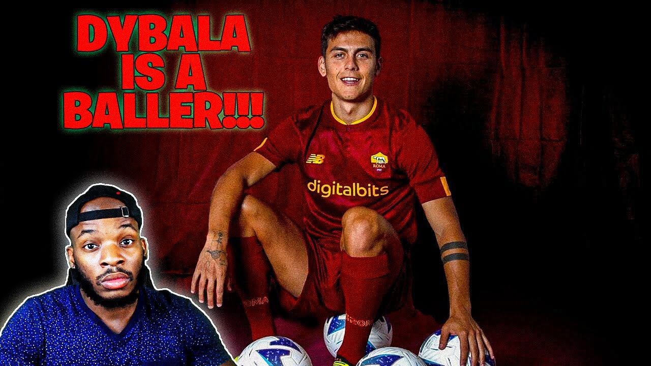 AMERICAN REACTS TO Paulo Dybala highlights! Welcome To AS ROMA!!