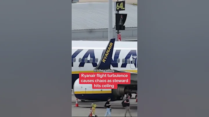 Ryanair Flight turbulence causes chaos as steward hits ceiling  #themirror #news