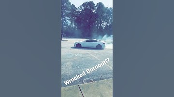 Wrecked 2.0 Turbo Burnout #hyundai #genesis #turbo #burnout