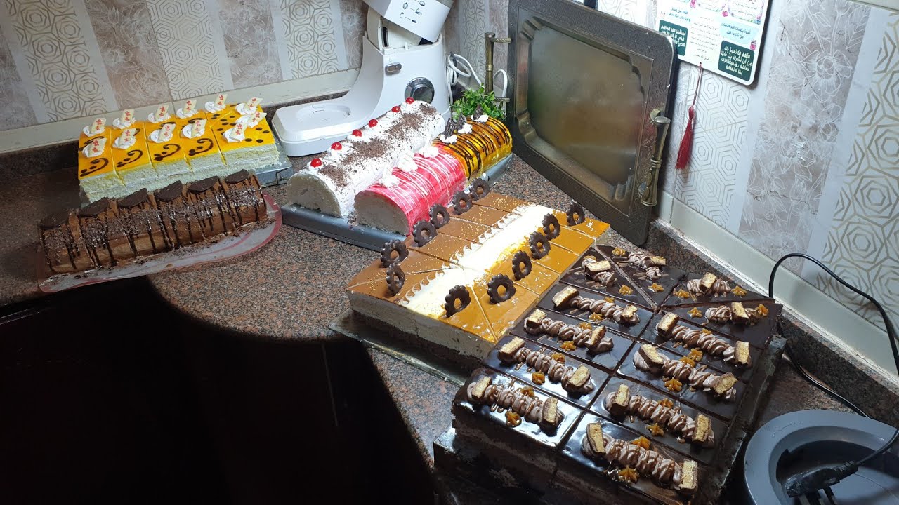 طلبية جاتو خطوبة❌١٢٠ قطعة جاتو وكلو في يوم واحد من غير تفريز والمقاس المظبوط للقطعة وسعر البيع