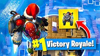 jumping off a skybase with the jetpack in fortnite battle royale - tenser fortnite