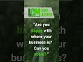 Are you happy with where your business is?