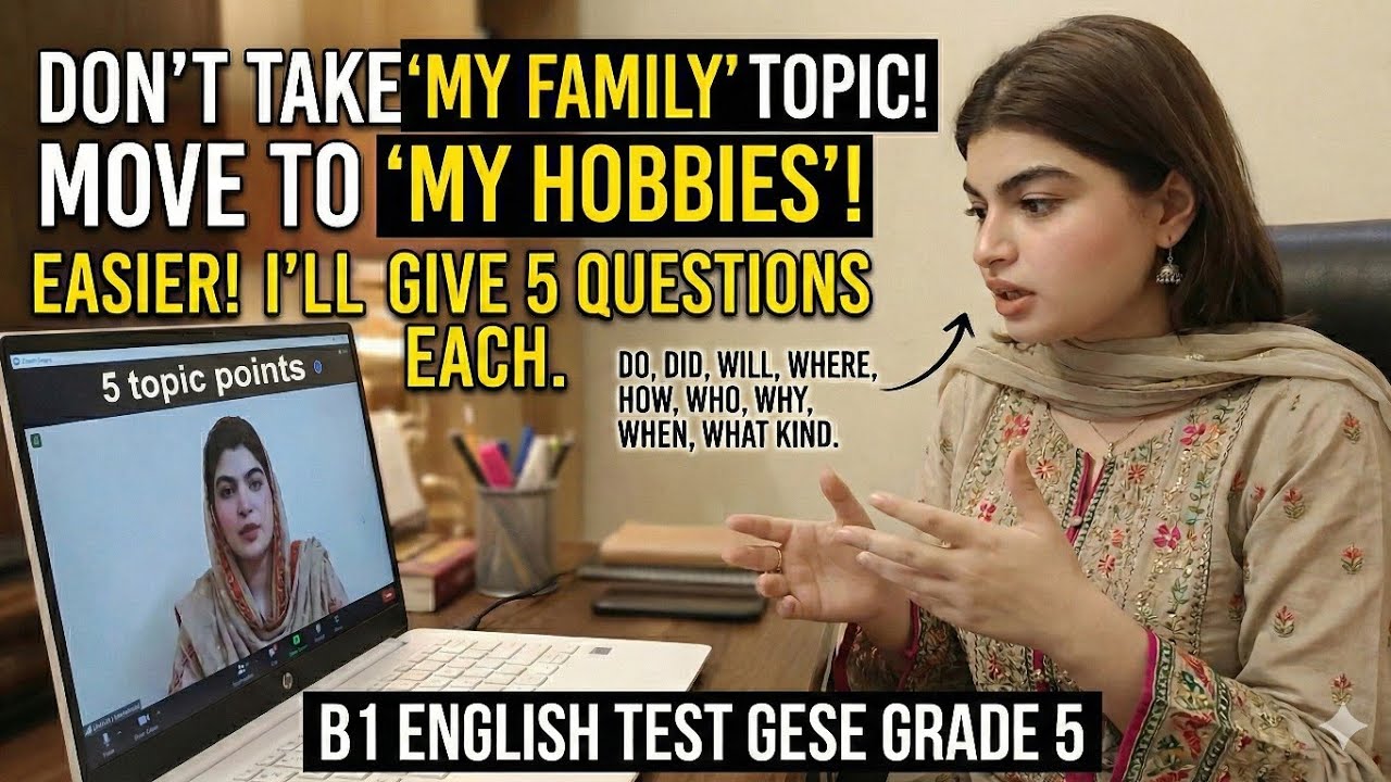 B1 English Test (GESE Grade 5) | SELT British Citizenship| Trinity College London ILR UK