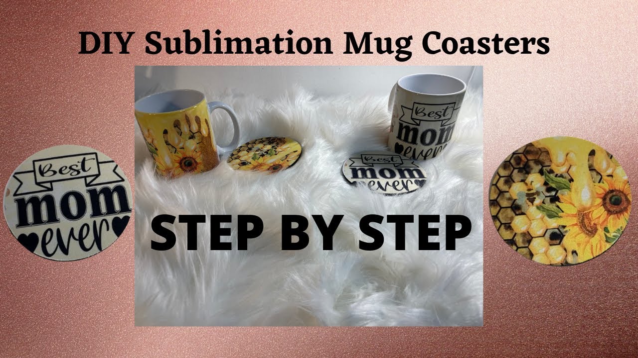 Easy Sublimation Car Coasters / DIY Tutorial / Sublimation for