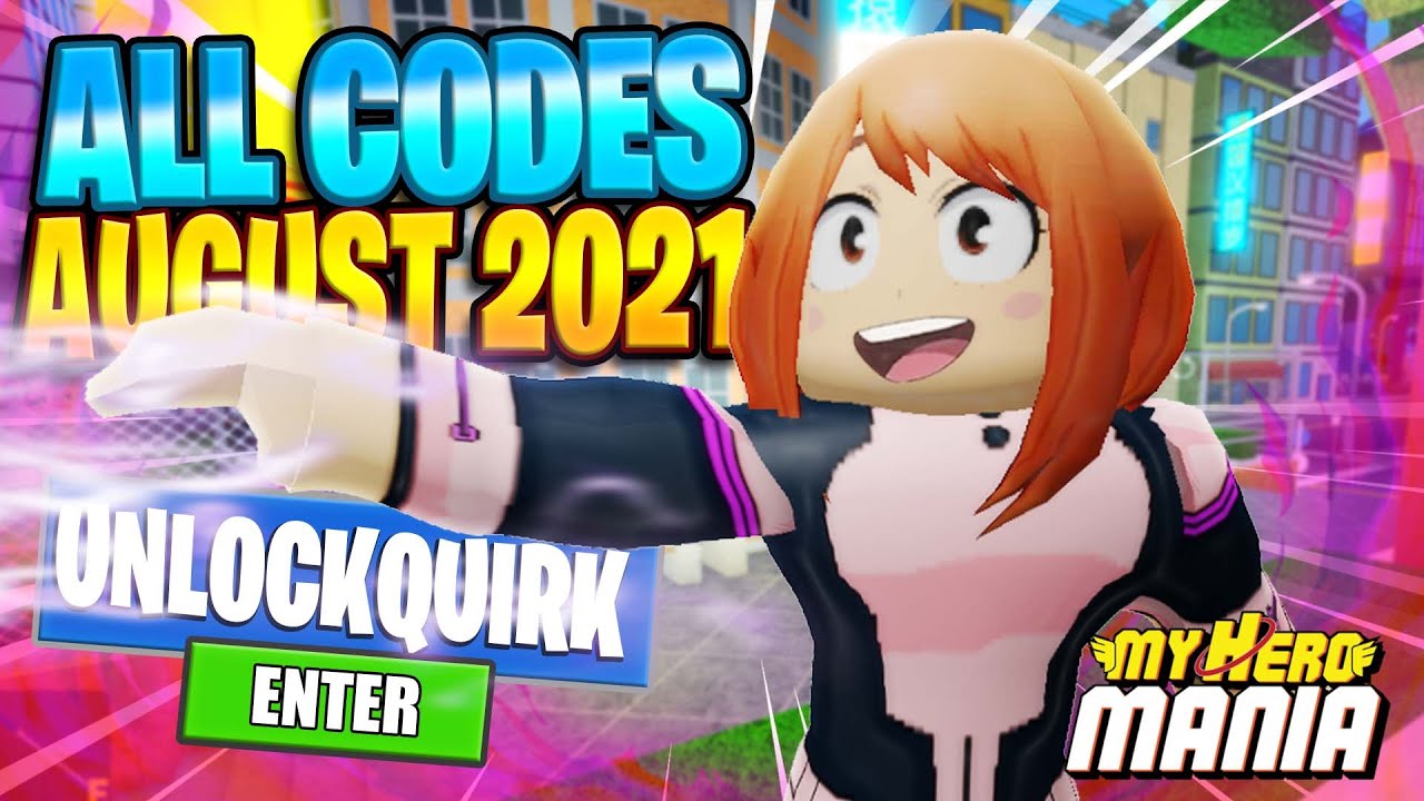 ALL My Hero Mania CODES  Roblox My Hero Mania Codes (July 2023