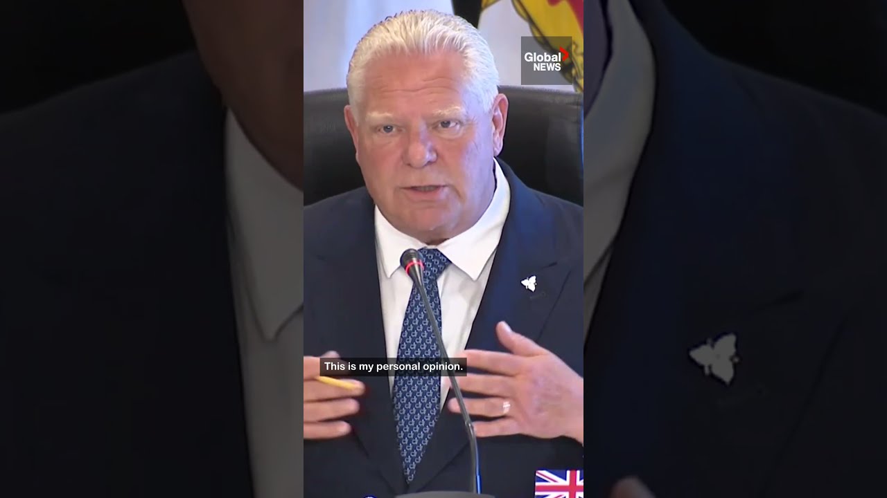 Doug Ford S Plan To Deal With Trump Tariffs Hit Back As Hard We Possibly Can 