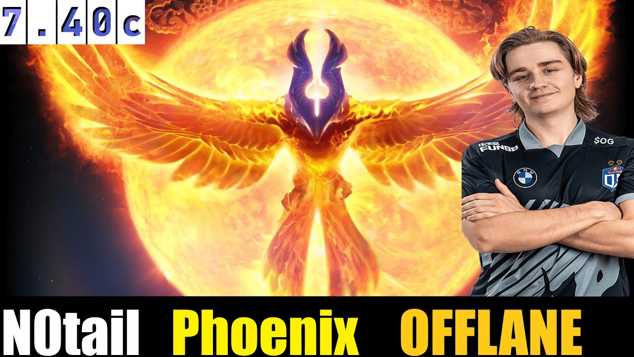 🤯 N0tail [Phoenix] OFFLANE 7.40C - DOTA 2 HIGHEST MMR MATCH 