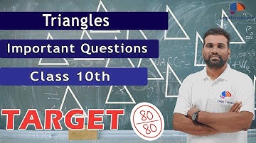 Triangles Class 10 Mathematics [CBSE] Chapter 6 NCERT solutions