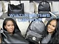 What's In Our Carry On Travel Bags? + Tips/Ideas