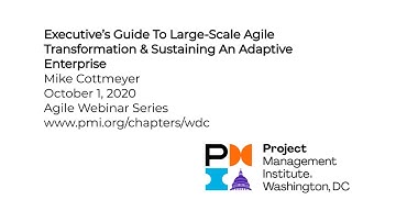 Agile - Mike Cottmeyer - October 1, 2020