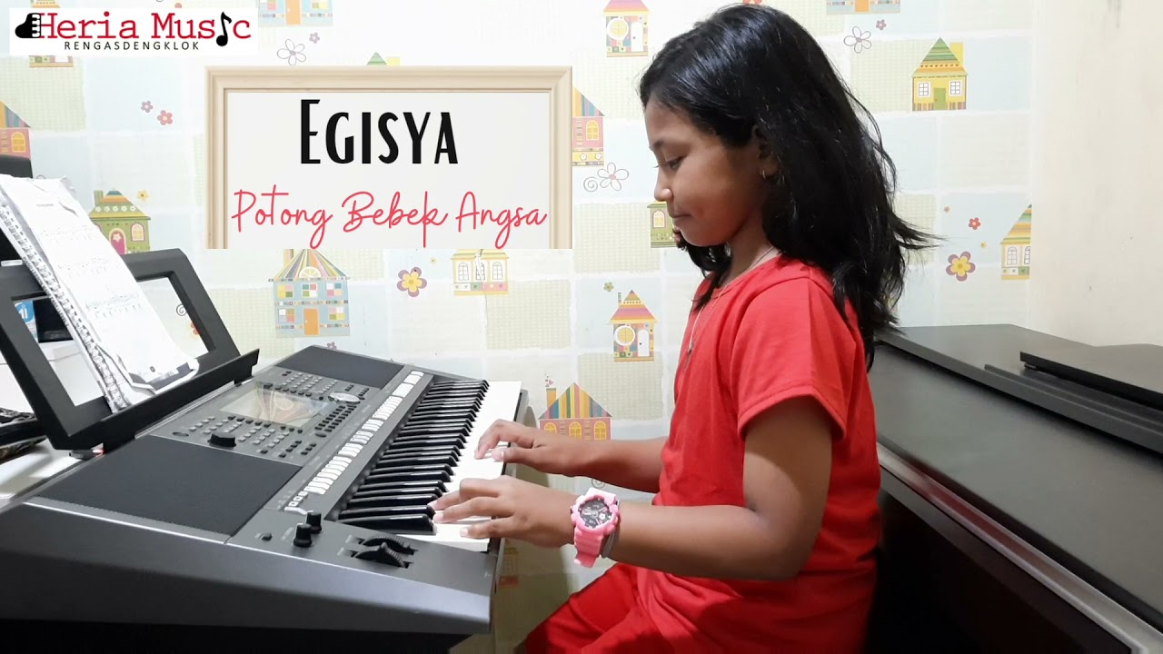 Potong Bebek Angsa Keyboard Cover Youtube