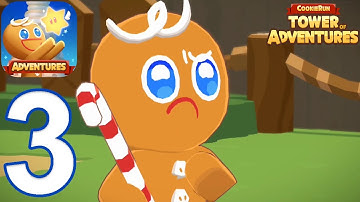 Cookie Run Tower of Adventures Gameplay Walkthrough Part 3 - Jolly Jelly Forest 1-3 (Android, iOS)
