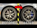 HOW TO CLEAN YOUR WHEELS AND TIRES !!