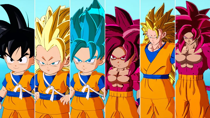 Goku (Daima) New Forms and Transformations | DRAGON BALL Sparking! ZERO Mods