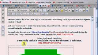 WP One-Time Offer Manager