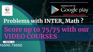 How To Score Up To 7575 In Mathematics, Intermediate Of Telangana Andhra Pradesh.
