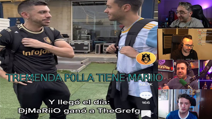 STREAMERS REACCIONAN al PALO de DJMARIIO | Hydnitoo